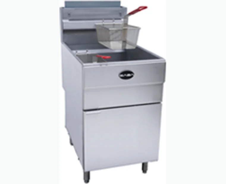 Gas Fryer (Natural Gas) 120,000 BTU, model GF45N