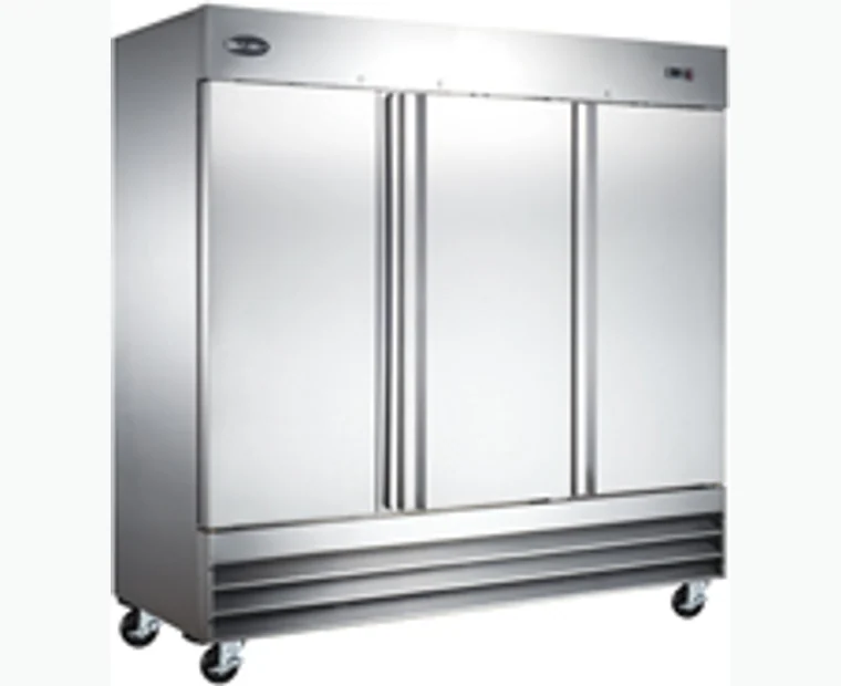 Three Door Reach-In Cooler, model S-72R