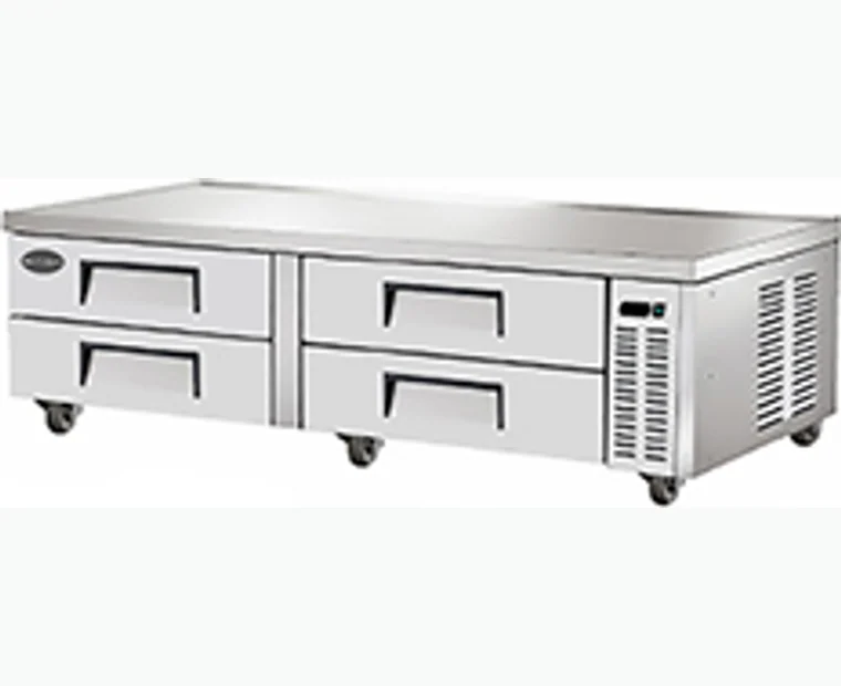 72" Four Drawer Chef Base Cooler, model SCB-72